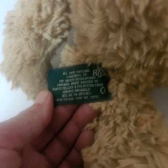 Russ Berry ASHER Teddy Bear Plush Toy - Picture 7 of 7